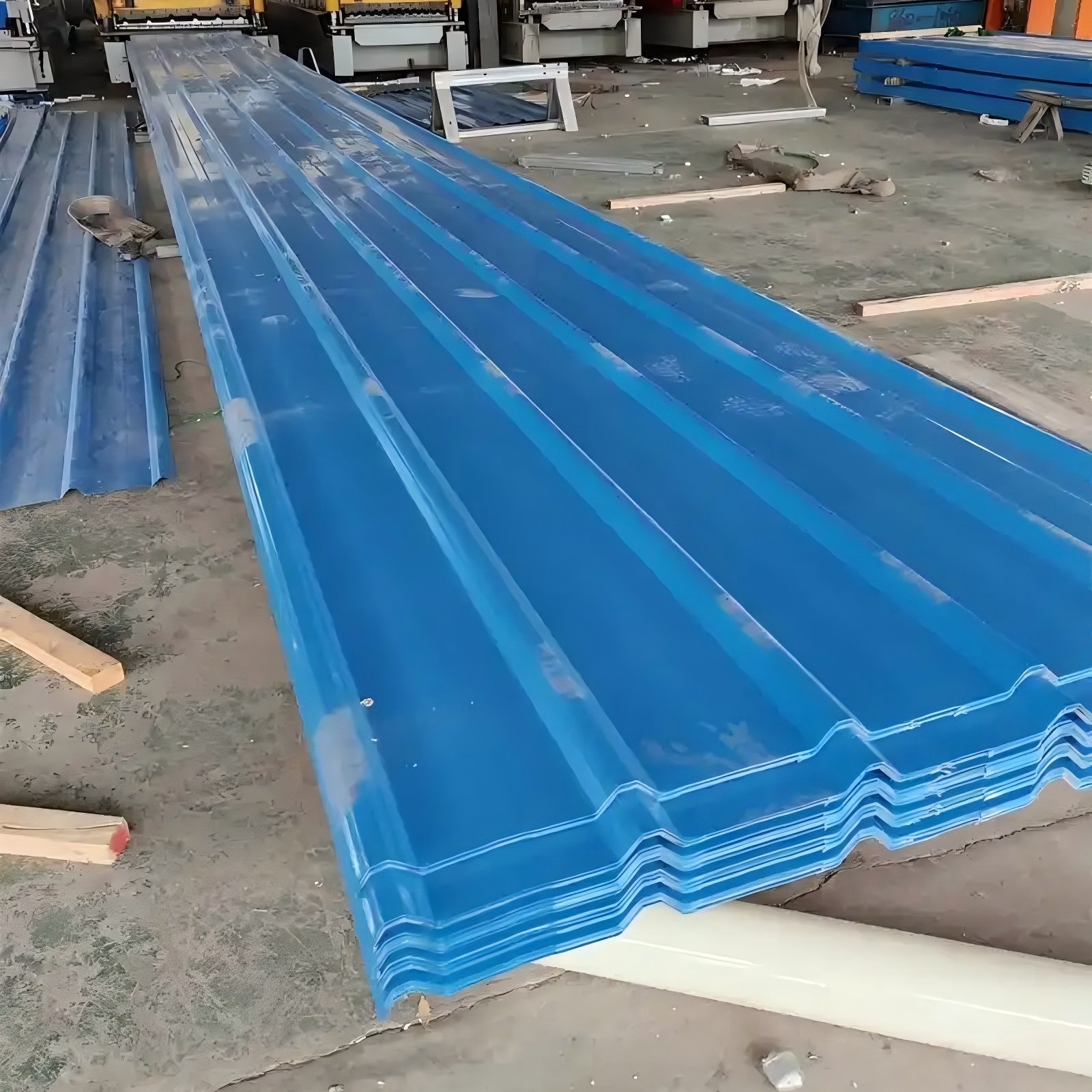 建筑用彩涂海藍色350GD 